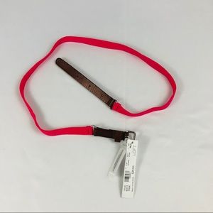 New Loft Bright Pink Belt Size M/L
